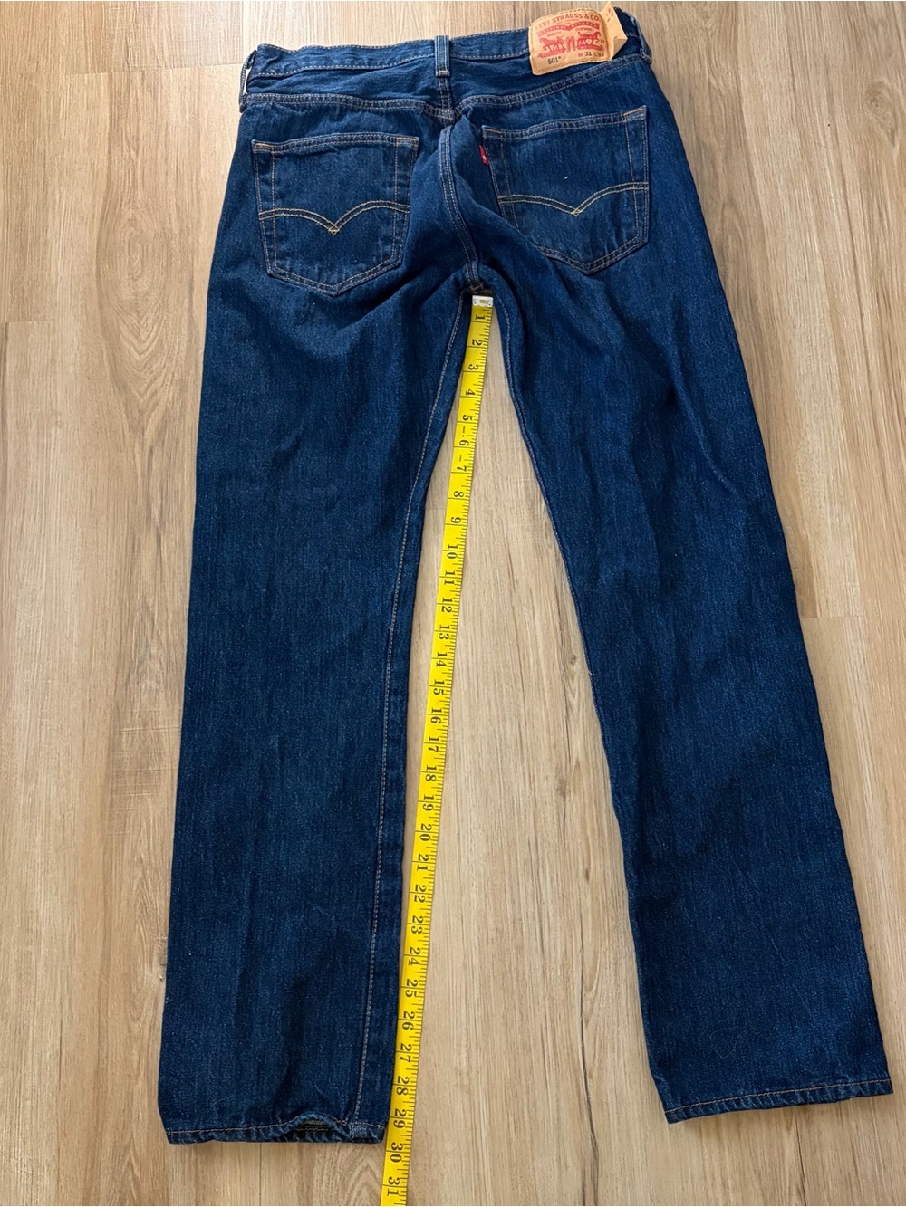 Levi’s 501 Blue Jeans - Picture 5 of 6